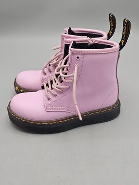 Dr. Martens Kids' Zavala Combat Lace Up Boots Toddler 10